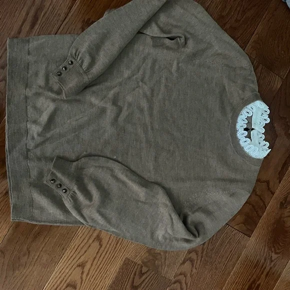 Sezane Light Brown Eduardo Sweater - NWOT - Picture 2 of 4